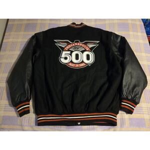 2005 INDIANAPOLIS 500 Jacket 89th INDY Motor Speedway Medium Reversible 2000s